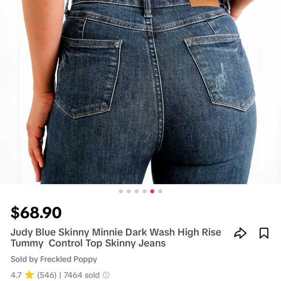 Judy Blue size 13 - Picture 4 of 5